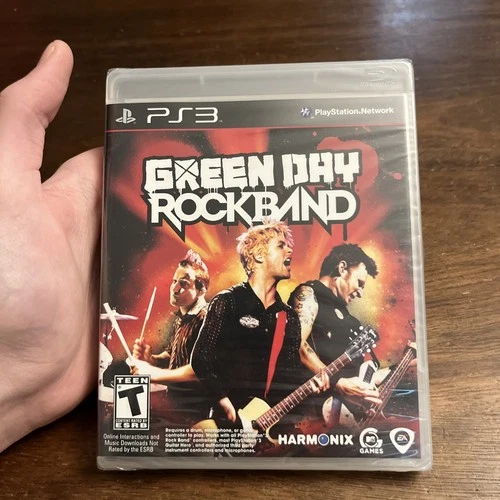 Green Day Rock Band (PlayStation 3) Brand New - Factory Sealed
