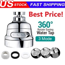 Kitchen Tap Head Water Saving Faucet Extender Sprayer Sink Spray Aerator Nozzle