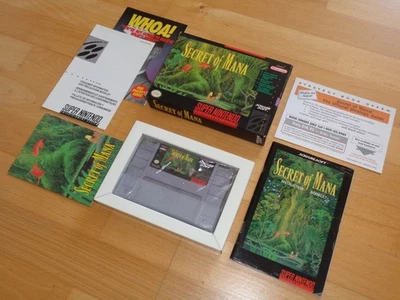 Secret Of Mana - SNES komplett OVP Anleitung CIB - Super Nintendo Spiel NTSC US - Bild 1 von 4