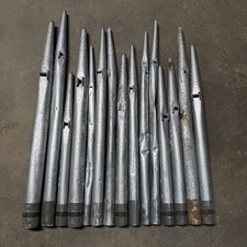 Lot of 15 Vintage Pipe Organ Metal Pipes 22 33 in Church Organ Parts 5