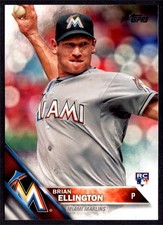 2016 Topps Brian Ellington Rookie Miami Marlins #226