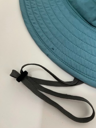 Outdoor Research OR Sun Hat Women's Blue Size L UPF 30+ Chin Strap Lightweight - Picture 2 of 6