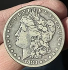 Fine 1883- S Morgan Silver Dollar