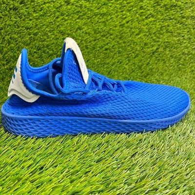 Adidas x Pharrell Williams Tennis Hu Mens Size 7.5 Blue Athletic Shoes Sneakers