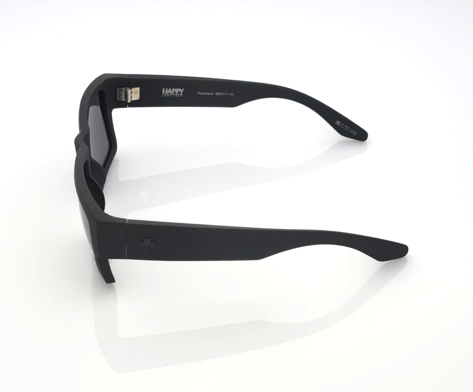 Spy Optic Cyrus Sunglasses - Happy Lens Tech, Gloss Black Frame, 100% UV Protection