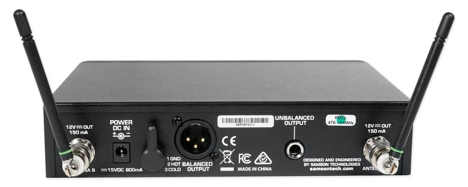 SAMSON Concert 99 Earset Condenser Microphone D-Band+Audio Technica Headphones - Image 4 of 4