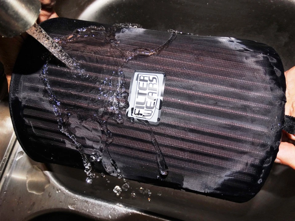 Pré-filtro FILTERWEARS K353R para filtro de ar K&N SU-4002 Suzuki LTZ400 Quadsport - Imagem 2 de 2