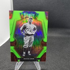 2023 Select #189 HEINIE GROH Premier Level Neon Green PRIZM #64/75 CINCINNATI