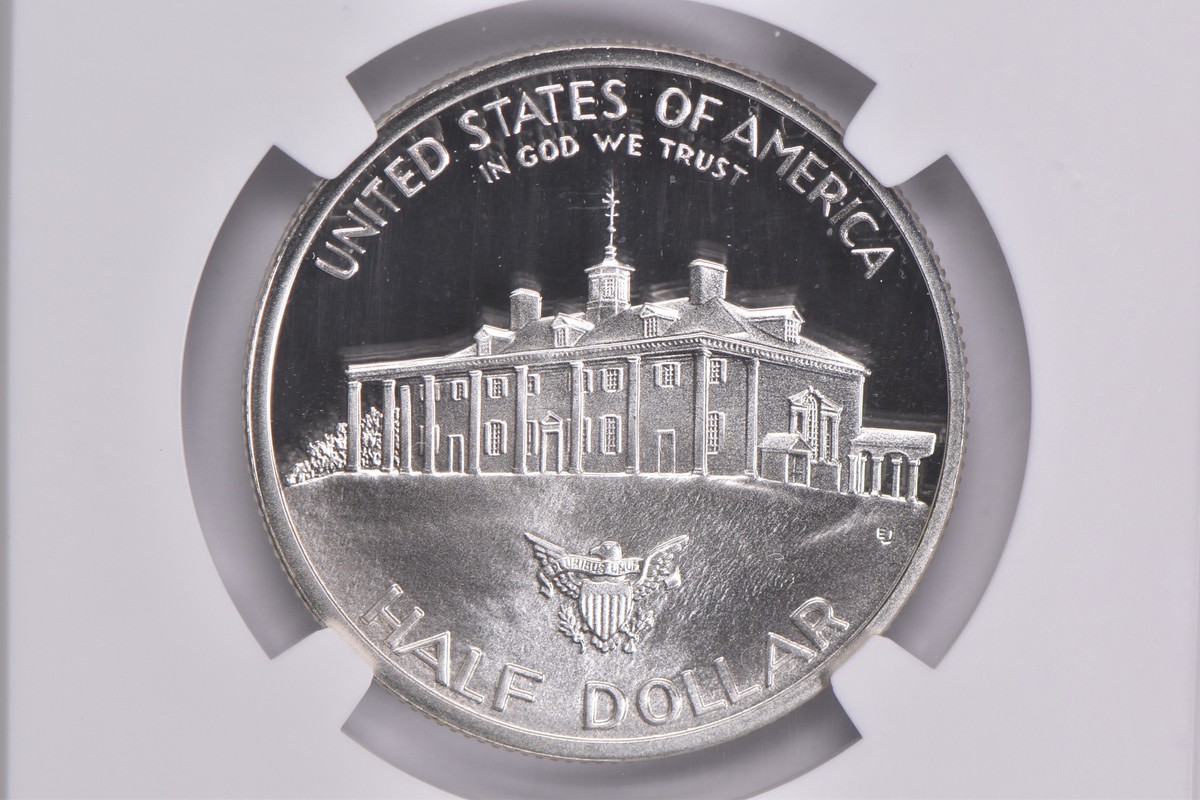 1982 プルーフ　ハーフダラー　PF69 1982-S PF69 George Washington Commemorative Half Dollar NGC