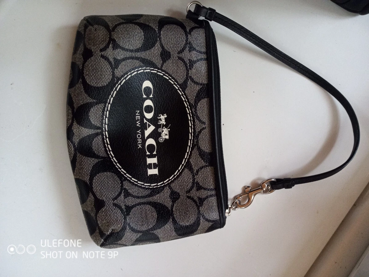 Vintage Coach Logo Mini Purse bag - black