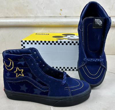 New Limited Edition Disney Vans Sk8-Hi Sorcerer\'s Appr Mens 4 W5.5 Mickey Vans x Disney Mickey Mouse Sorcerer main image 4
