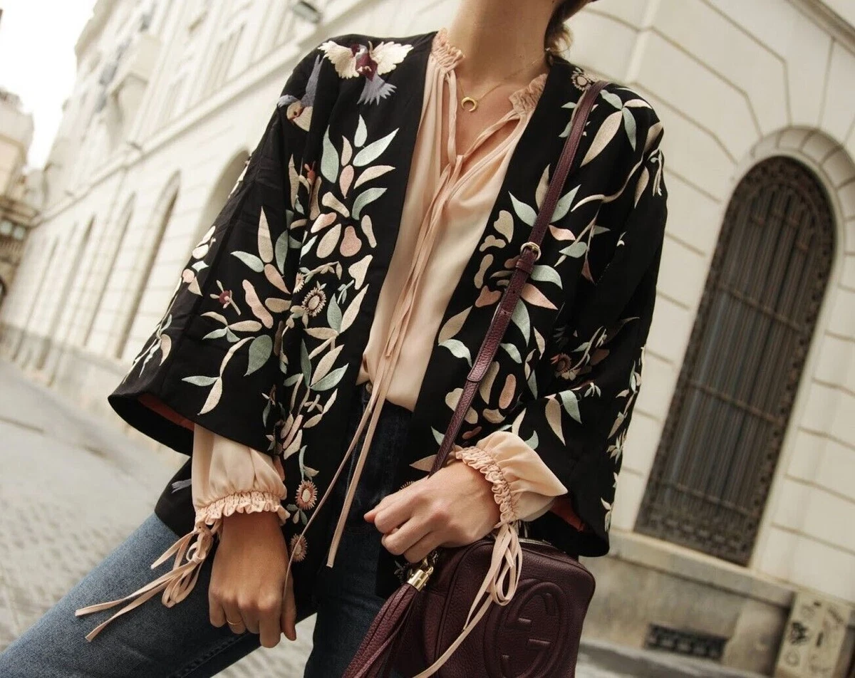Zara kimono cheap jacket