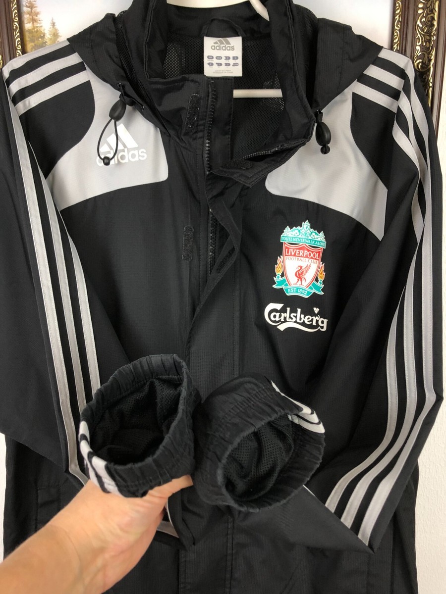 Vintage Adidas Liverpool Football Jacket Soccer Windbreaker Track