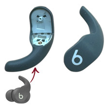 Genuine OEM Beats Fit Pro Wingtips Replacements Ear Hook Rubber LEFT Sage Gray