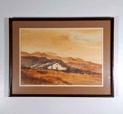 Original Painting - Famed American Artist - Signed - Matted & Framed