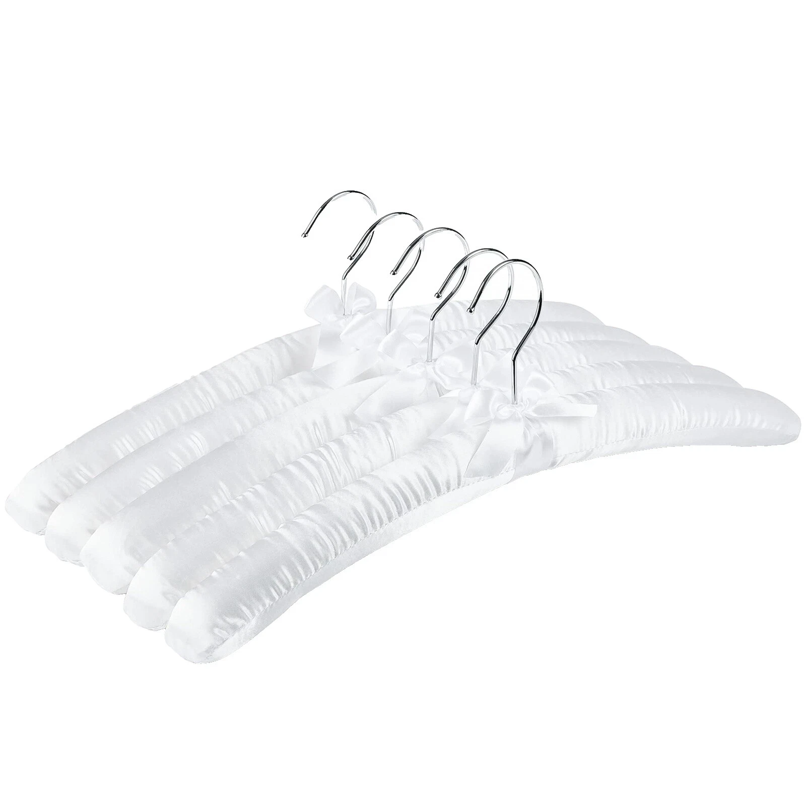 White Wooden Clothes Hangers