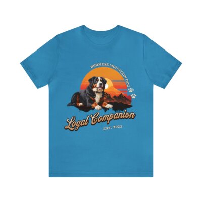 Bernese Mountain dog Shirt. Bernese Mountain dog loyal companion shirt.  
