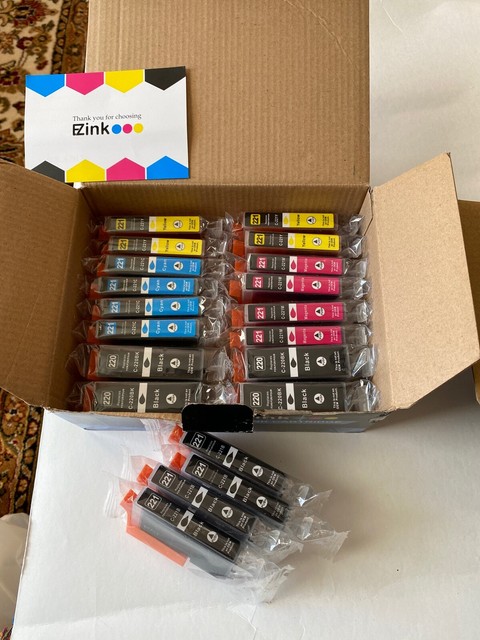 EZ Ink 220/221 Ink Cartridges 20 Pack | eBay