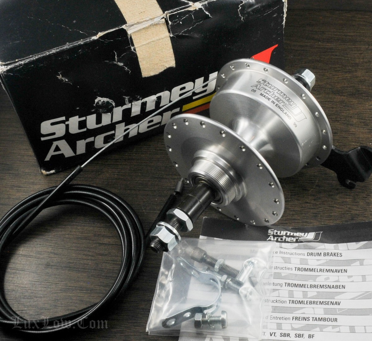 Moyeu De Frein À Tambour Dynamo Sturmey Archer XL-FDD 36h 90mm