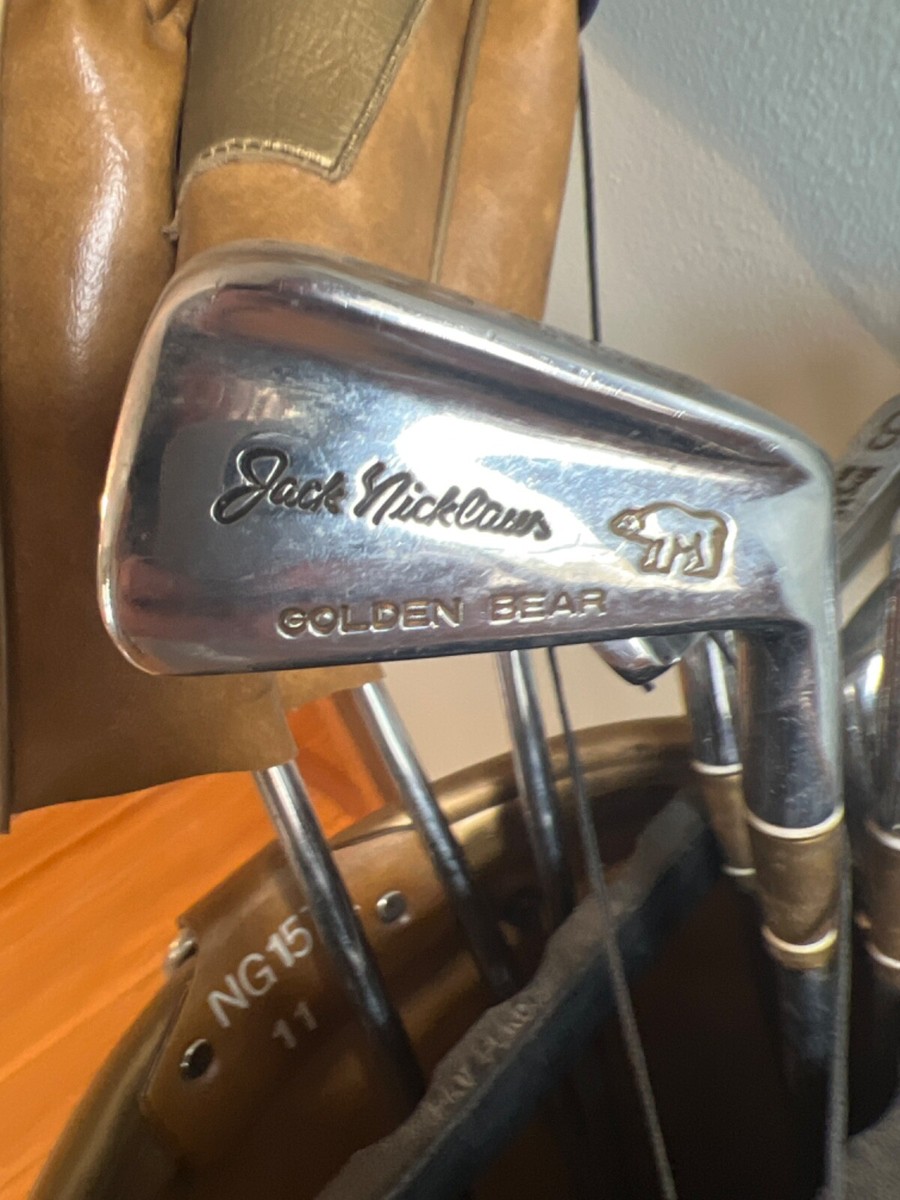 Vintage MacGregor Jack Nicklaus Golden Bear Golf Clubs Set