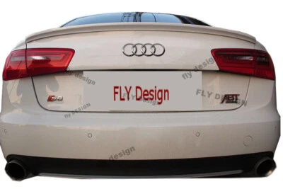 Spoiler Compatible Avec Audi A6 C7 Limo S6, Sportif Dynamique SLine - Photo 1/4