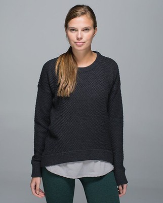 black lululemon sweater