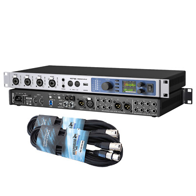 RME UFX III USB MADI Audio Interface Soundkarte + 2x keepdrum XLR-Kabel