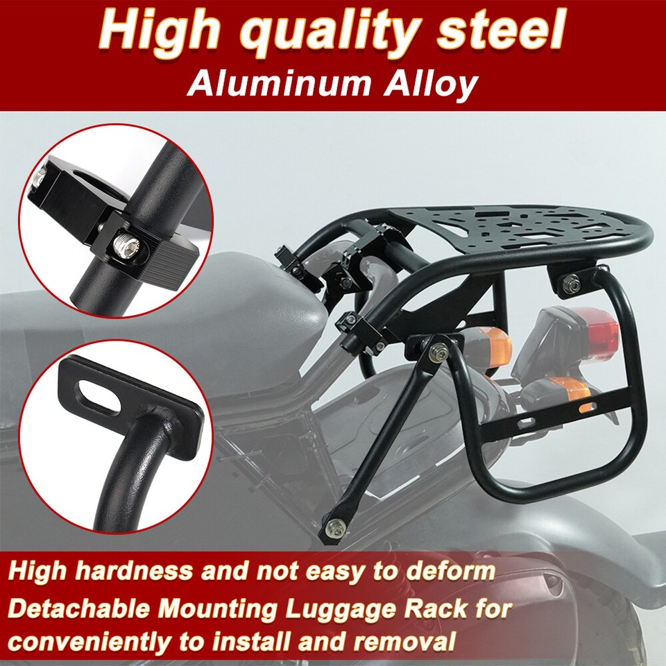 Rear Luggage Rack Side Pannier Rack Fit For Honda Ruckus 50 (Zoomer ...