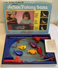 Collectable Vintage “Action Fishing Game”, Spears Games, 1982 **RARE**