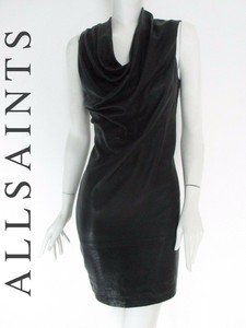 all saints black dress
