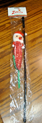 Zanies Sparkle Teasers Kitty Cat Play Toy CHRISTMAS SANTA Glitter w/Catnip   968