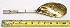 Gorham Sterling Silver Gold Wash Trompe L’ Oeil Serving Shell Spoon Style 330