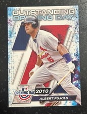 2021 Topps Opening Day Outstanding Opening Days Albert Pujols #OOD-2 Baseball 