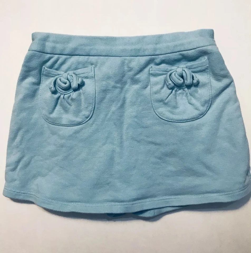 SPROCKETS Niñas Niños Mini Faldas Pantalones Cortos Faldas Talla 4T Azul Algodón Elástico Foto 4 de 4