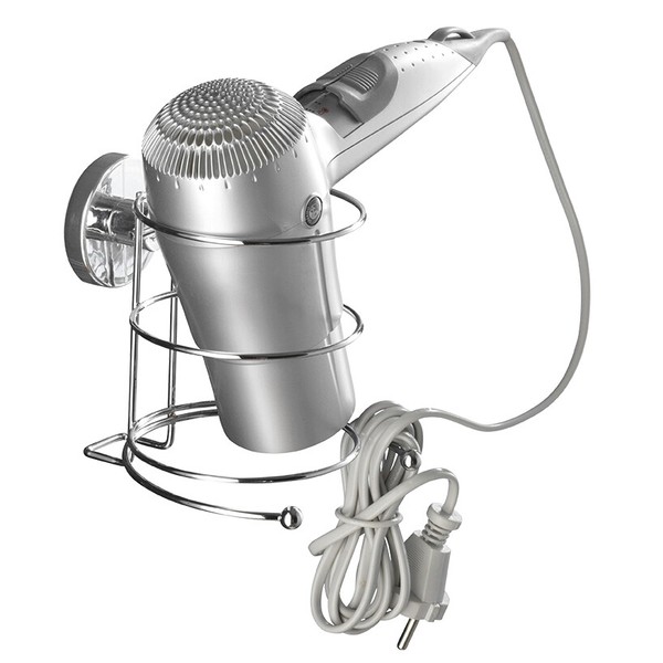Vacuum-Loc Haartrocknerhalter, Haartrockner, FöHnhalter, Vakuum Befestigen Wenko-image