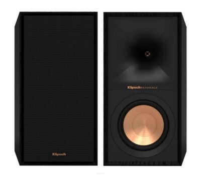 Klipsch Reference Next-Generation R-40M Horn-Loaded Bookshelf Speakers 4  Pair