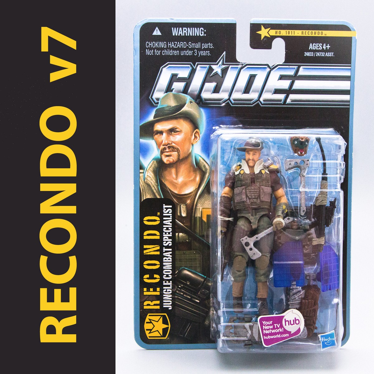 2010 Hasbro G.I. Joe Pursuit of Cobra (POC) RECONDO v7 Figure