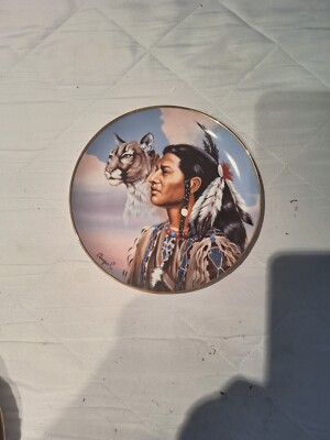 Indianer Wandteller, 10er Set