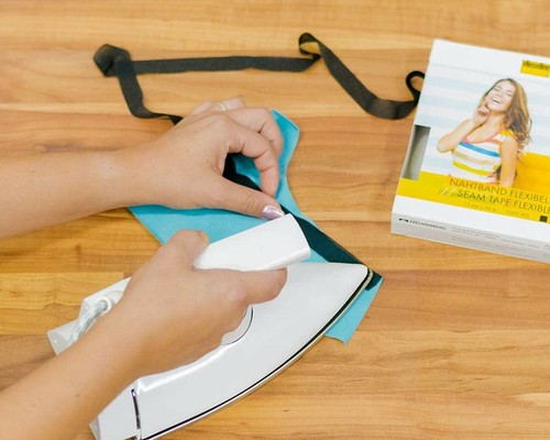 Vlieseline Flexible Seam Tape Fusible Jersey Tape 1,3 or 5 Metre White, T15 - Picture 2 of 3