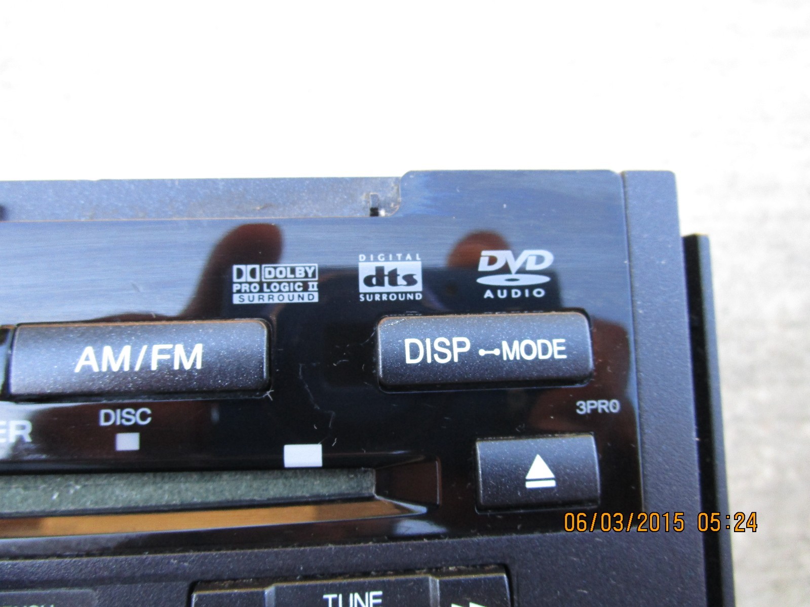 09 ACURA RDX 2.3L I4 MPI 4D SUV 6 DISC CD MP3 AUX DVD PLAYER SIRIUS