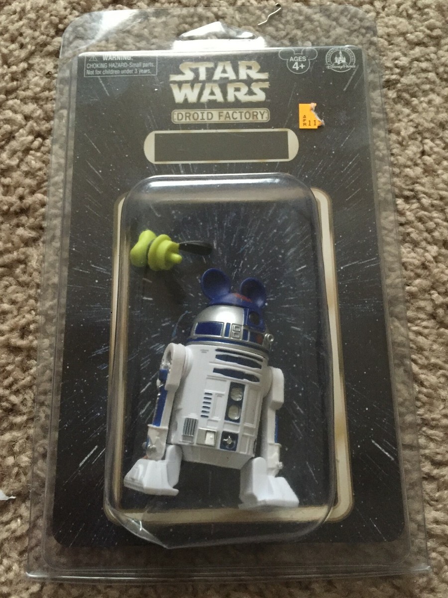 rare disney star wars R2D2 DROID factory figure mickey mouse rare disney star wars R2D2 DROID factory figure mickey mouse