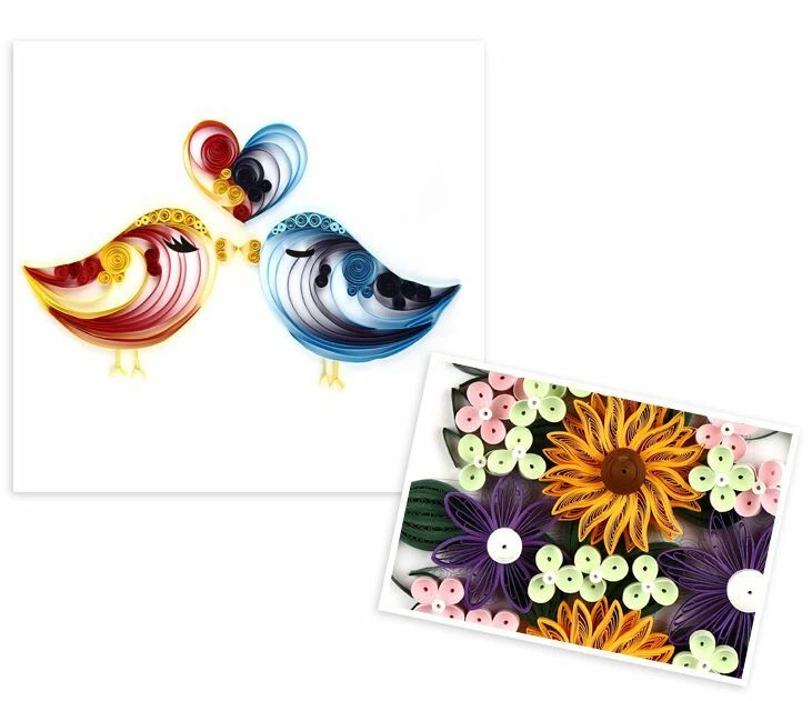 120 Strips Quilling Paper Multi Colour Size Craft Gift DIY Toy Scrapbook AU - image 2 of 4