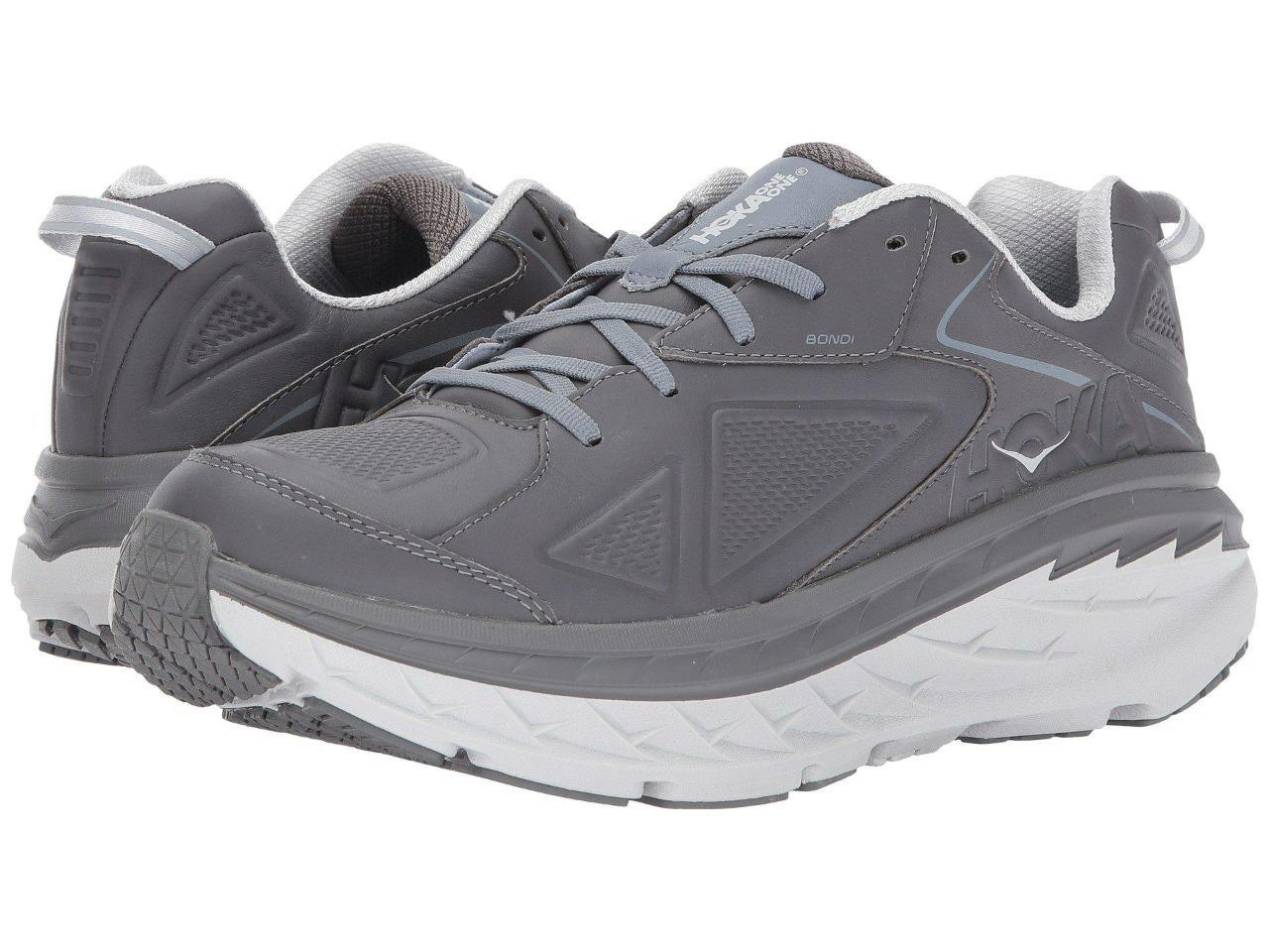 hoka bondi leather