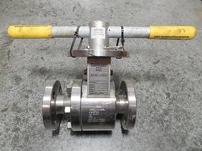 USED Array Accuseal 1.00-CSV1.06-600#RF Metal Seated Ball Valve 1440 PSIG
