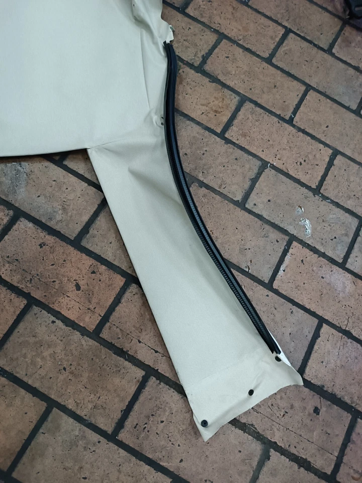 Mercedes-Benz W124 C124 Coupé Ciel De Toit Toit Ouvrant Beige - Photo 4/4