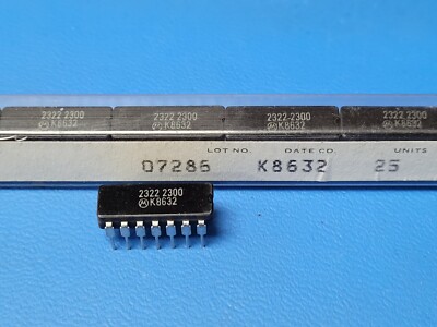 (1 PC) 2322-2300 MOTOROLA INTEGRATED CIRCUIT CER DIP 14 PIN | eBay