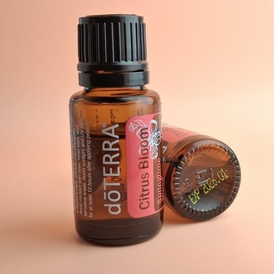 Lot of NEW doTERRA Citrus Bloom Essential Oil 15ml | 2 Pack | Sealed | EXP 2026