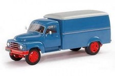 Hanomag L28 Kastenwagen 1953 1:43 Blue Diecast Model Car | Schuco