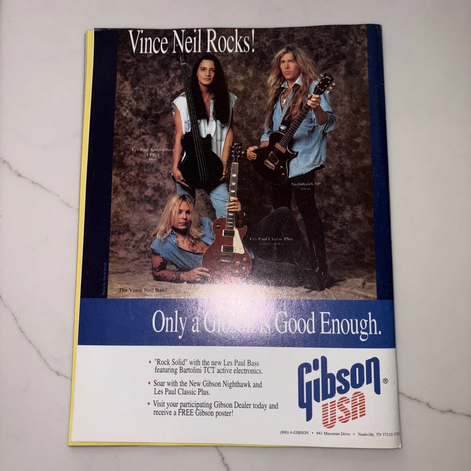 Feb 1994 Hit Parader Rock Magazine Metallica Pearl Jam Guns N Roses Nirvana - Image 4 of 4