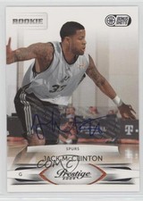 2009 Prestige Rookie Bonus Shots Black Signatures 18/100 Jack McClinton Auto 0q0